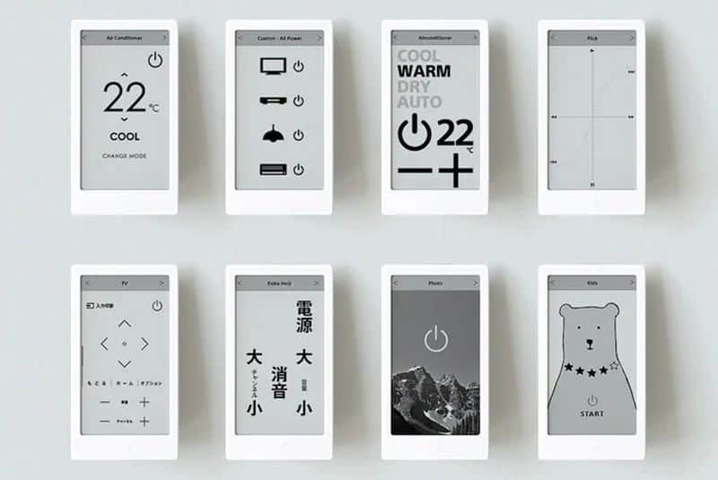 Huis E-Ink Remote Controller
