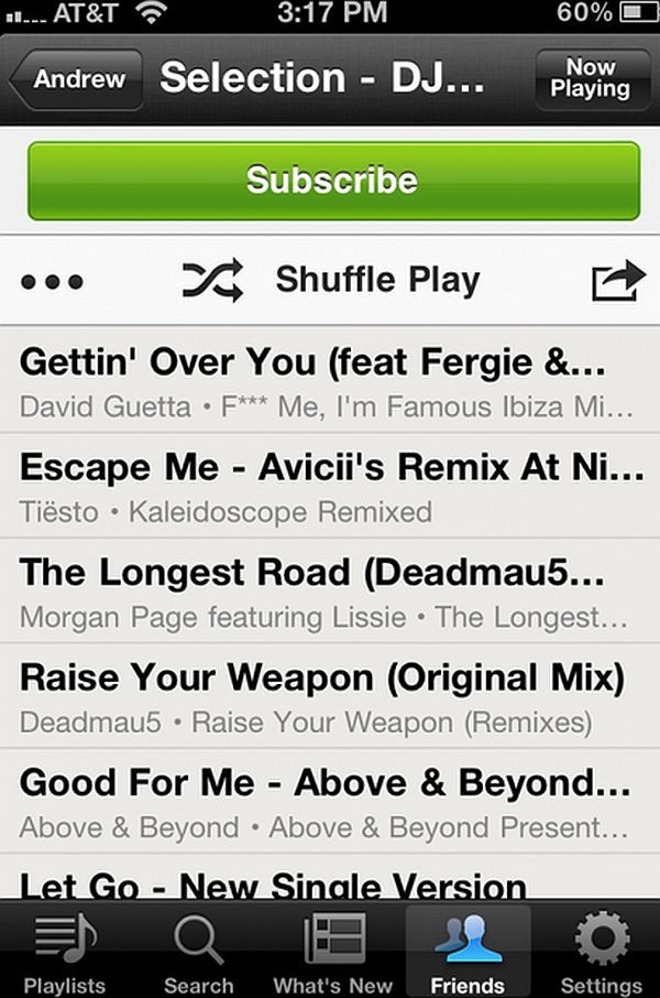 Spotify app