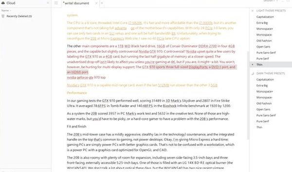 Write! Text processor (2)