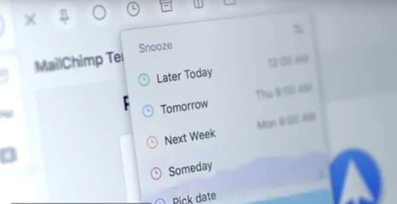 Spark mail app