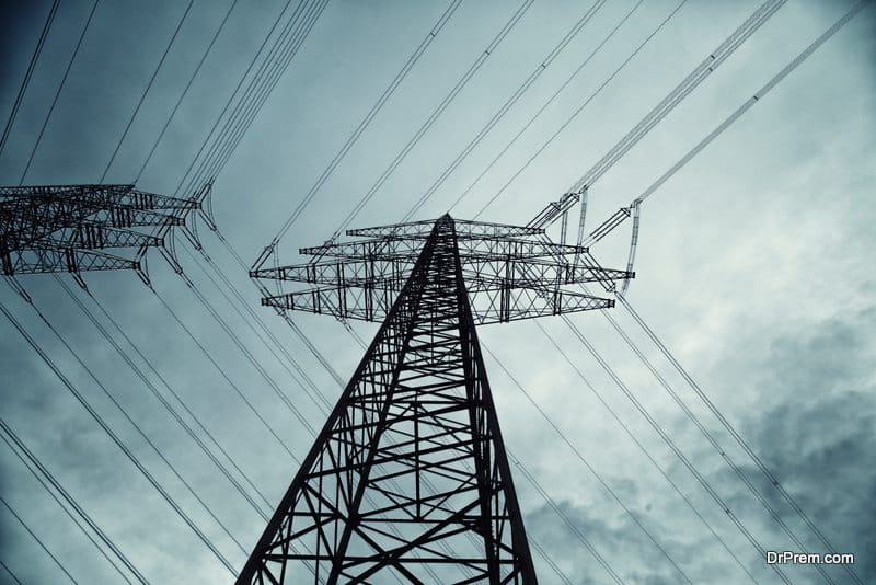 connected through a grid system