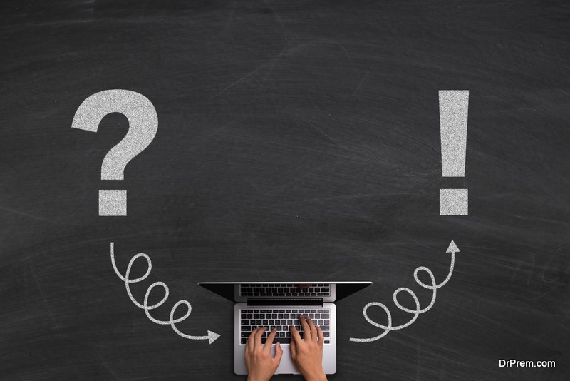 FAQ page