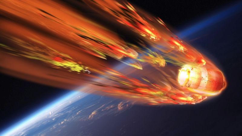 Tiangong 1 crashed